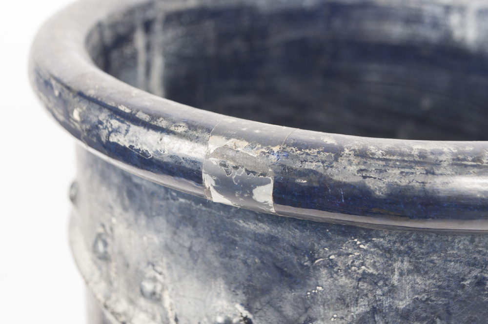 Blue Ceramic Umbrella Stand