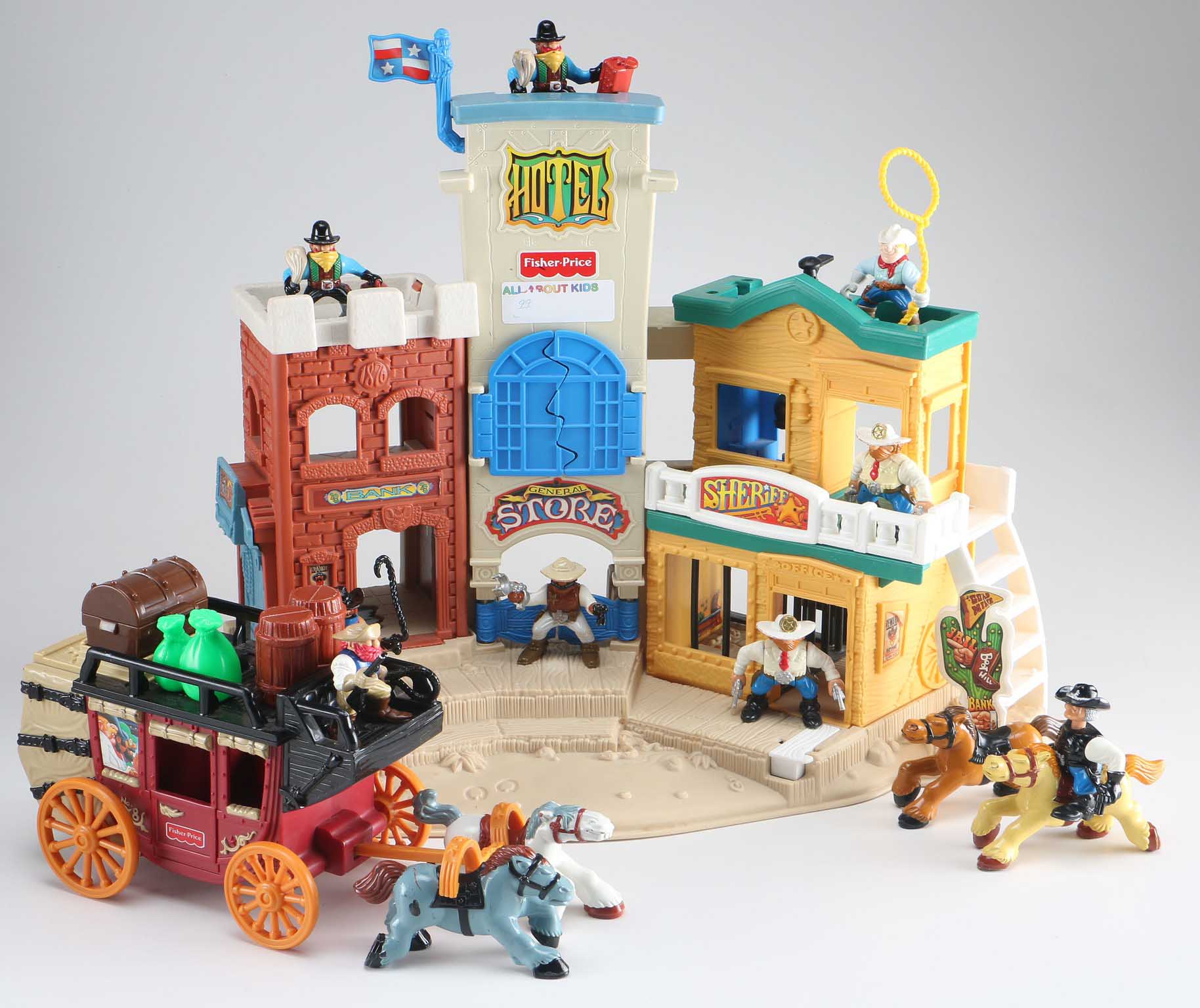 Fisher-Price "Great Adventures" Wild Western Town