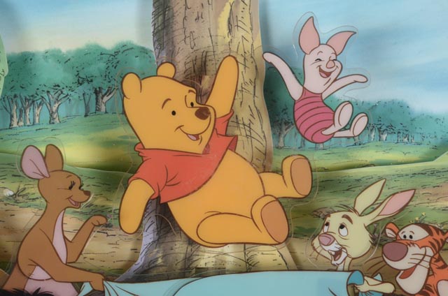 Disney Animated Animation "Hip-Hip-Pooh-Ray for Winnie the Pooh"