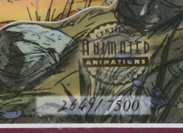 Disney Animated Animation "Hip-Hip-Pooh-Ray for Winnie the Pooh"