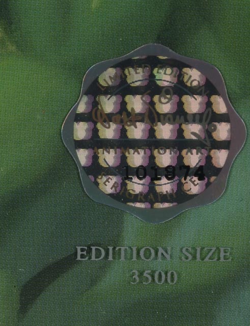 Signed Winnie the Pooh Limited Edition Serigraph Cel "Swing Time with Eeyore"