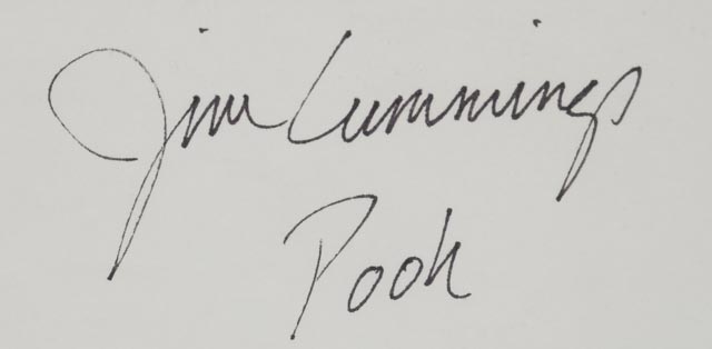 Signed Winnie the Pooh Limited Edition Serigraph Cel "Swing Time with Eeyore"