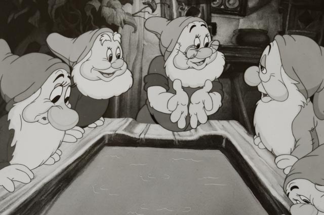 Complete Set of 6 Original 1987 Press Kit Theatrical Release Photos for "Snow White & the Seven Dwarfs"