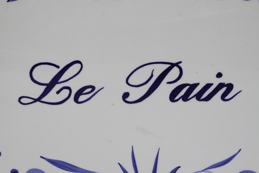 Jay Willfred Le Pain Ceramic Bread Box with Lid