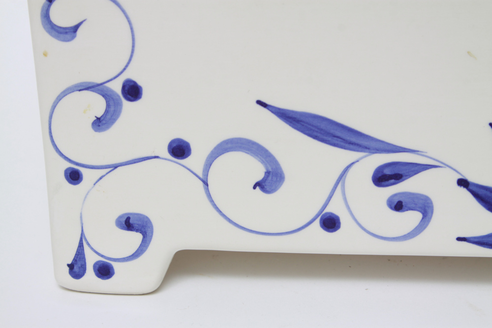 Jay Willfred Le Pain Ceramic Bread Box with Lid