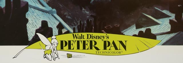 Complete Set of Ten 1969 Color Lobby Cards for Walt Disney's "Peter Pan"