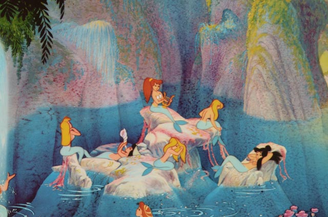 Complete Set of Ten 1969 Color Lobby Cards for Walt Disney's "Peter Pan"