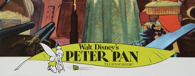 Complete Set of Ten 1969 Color Lobby Cards for Walt Disney's "Peter Pan"