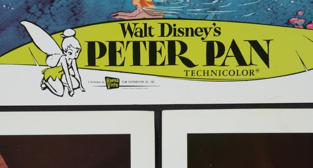 Complete Set of Ten 1969 Color Lobby Cards for Walt Disney's "Peter Pan"