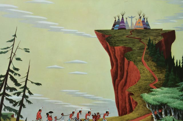 Complete Set of Ten 1969 Color Lobby Cards for Walt Disney's "Peter Pan"