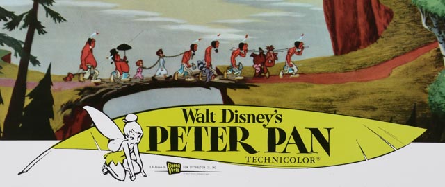 Complete Set of Ten 1969 Color Lobby Cards for Walt Disney's "Peter Pan"
