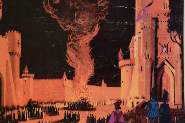 Two 1970 Color Lobby Cards for Walt Disney's "Sleeping Beauty"