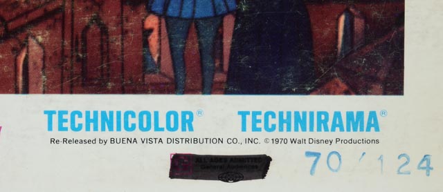 Two 1970 Color Lobby Cards for Walt Disney's "Sleeping Beauty"