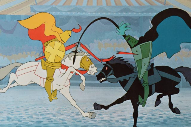 Complete Set of 1963 Original Color Lobby Cards for Walt Disney's "The Sword in the Stone"