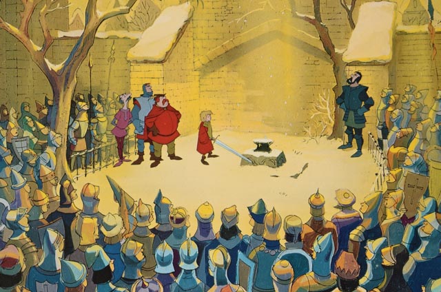 Complete Set of 1963 Original Color Lobby Cards for Walt Disney's "The Sword in the Stone"