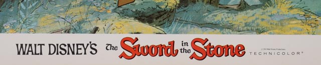 Complete Set of 1963 Original Color Lobby Cards for Walt Disney's "The Sword in the Stone"