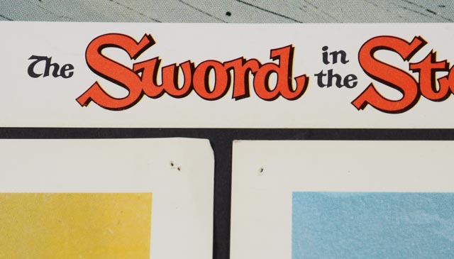 Complete Set of 1963 Original Color Lobby Cards for Walt Disney's "The Sword in the Stone"