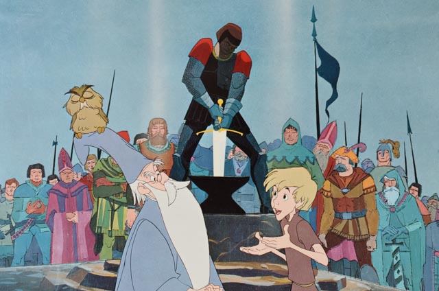Complete Set of 1963 Original Color Lobby Cards for Walt Disney's "The Sword in the Stone"