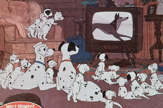 Eight 1961 Color Lobby Cards for Walt Disney's "One Hundred and One Dalmatians"