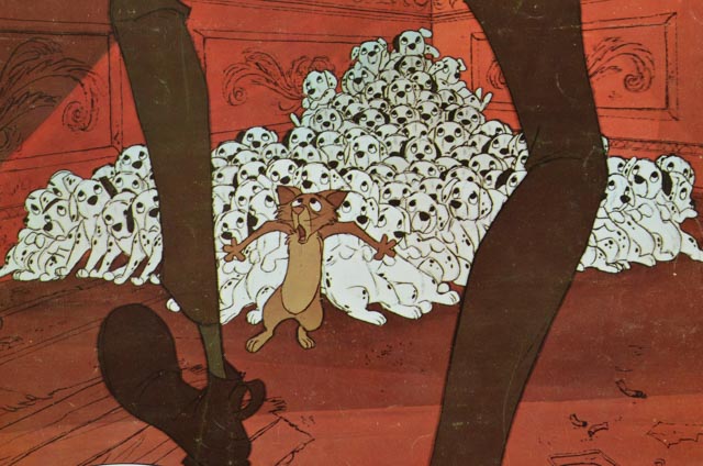 Eight 1961 Color Lobby Cards for Walt Disney's "One Hundred and One Dalmatians"