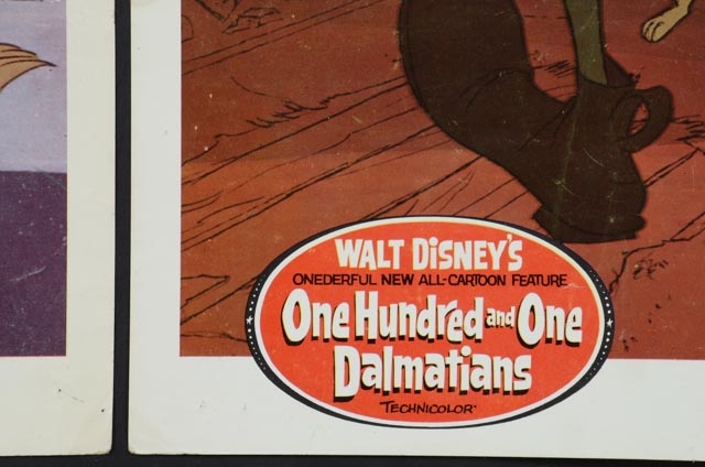 Eight 1961 Color Lobby Cards for Walt Disney's "One Hundred and One Dalmatians"