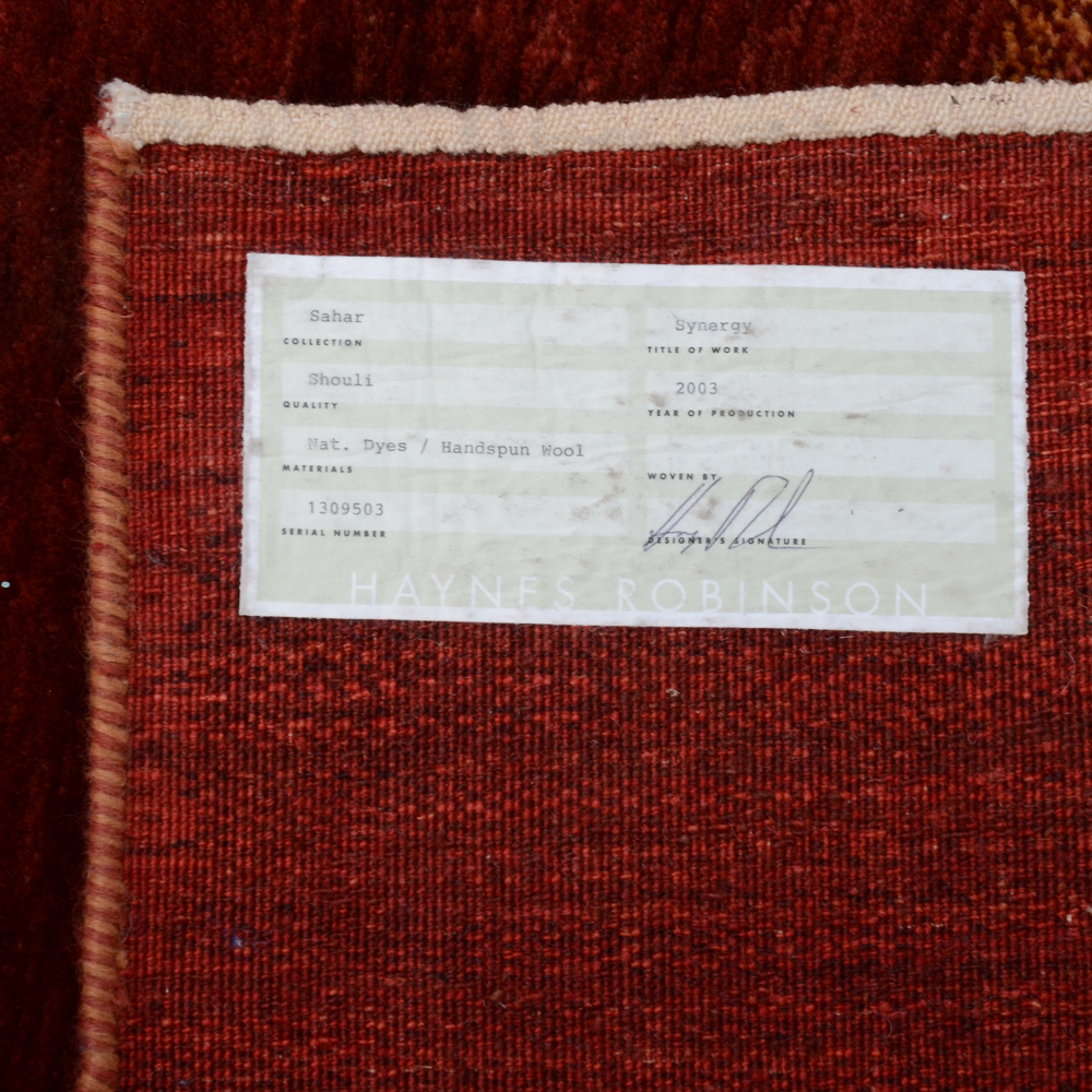 Hand-Knotted "Synergy" Rug from the Sahar Collection by Haynes Robinson