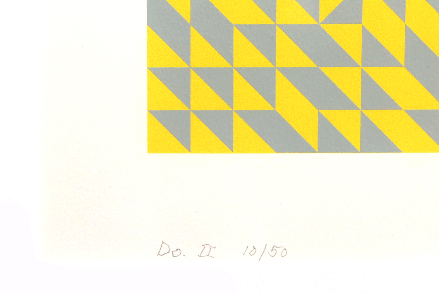 Anni Albers "Do. II" Signed Limited Edition Screen Print