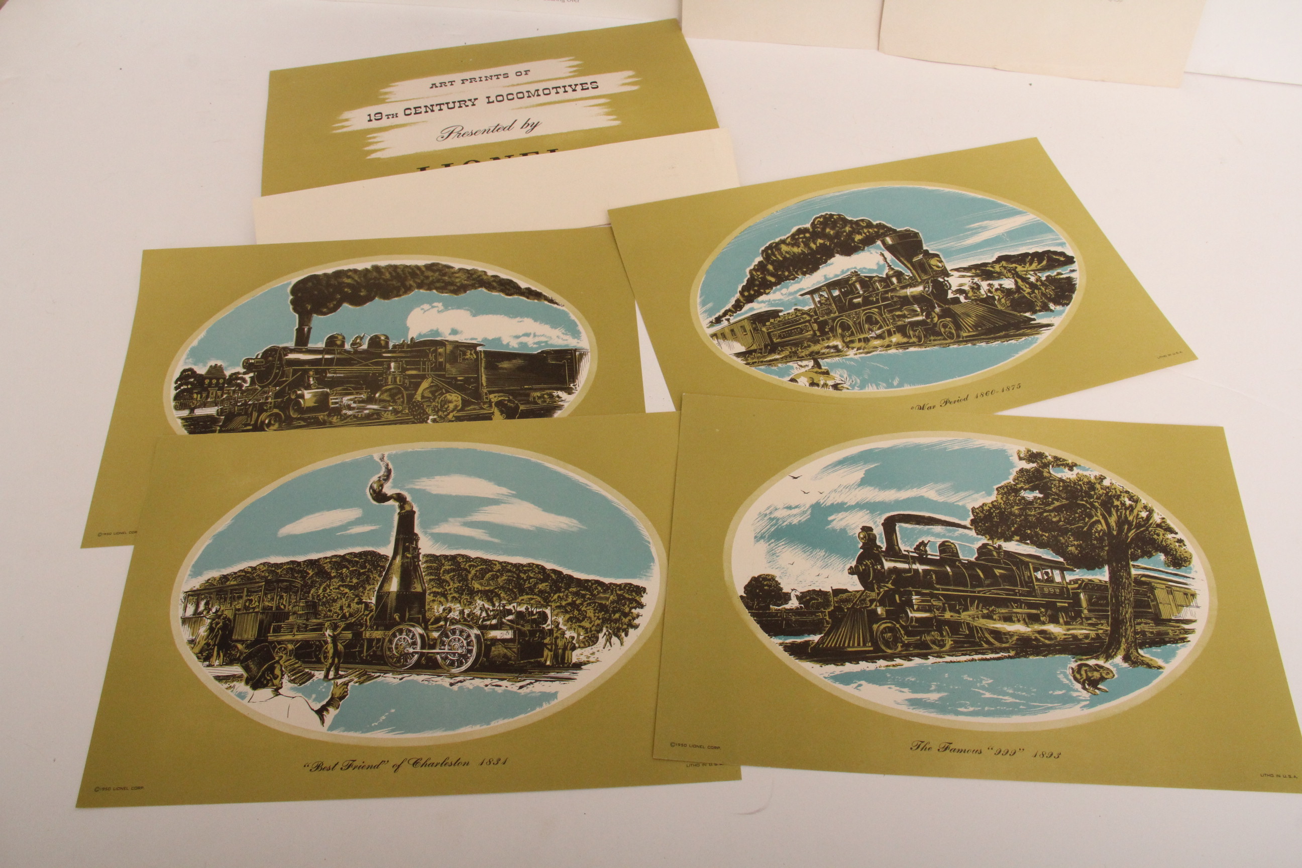 Collection of Unframed Prints Featuring Terry Russell