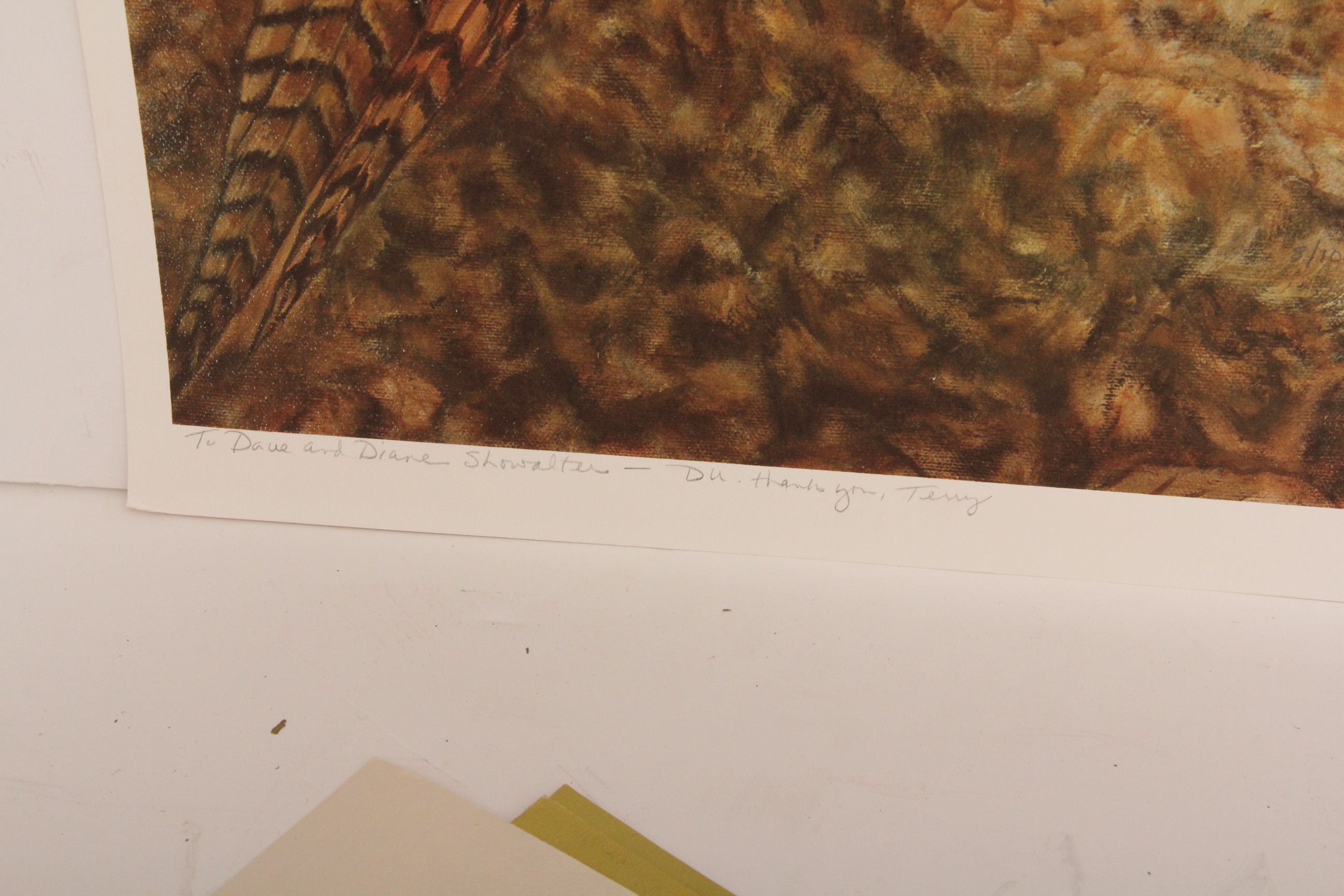 Collection of Unframed Prints Featuring Terry Russell