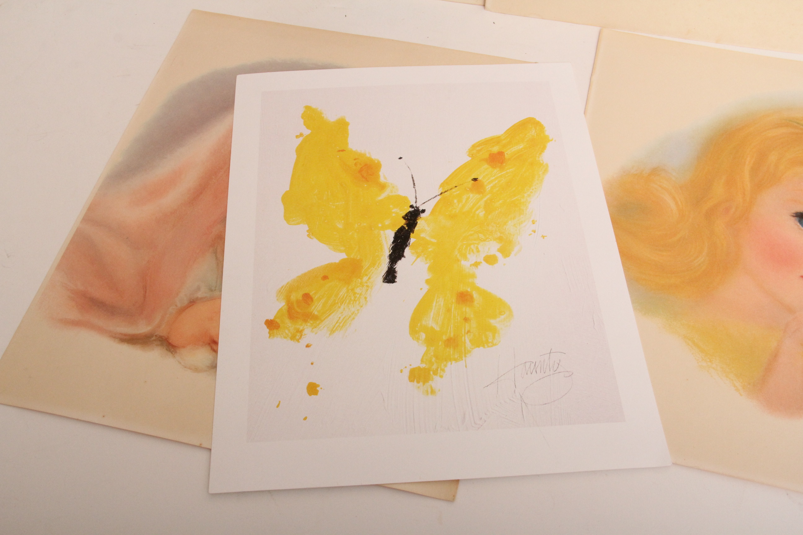 Collection of Unframed Prints Featuring Terry Russell