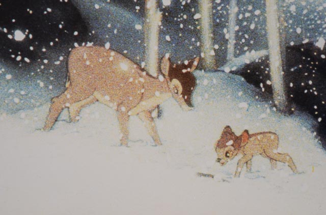 Complete Set of Eight 1982 Color Lobby Cards for Walt Disney's "Bambi"