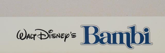 Complete Set of Eight 1982 Color Lobby Cards for Walt Disney's "Bambi"