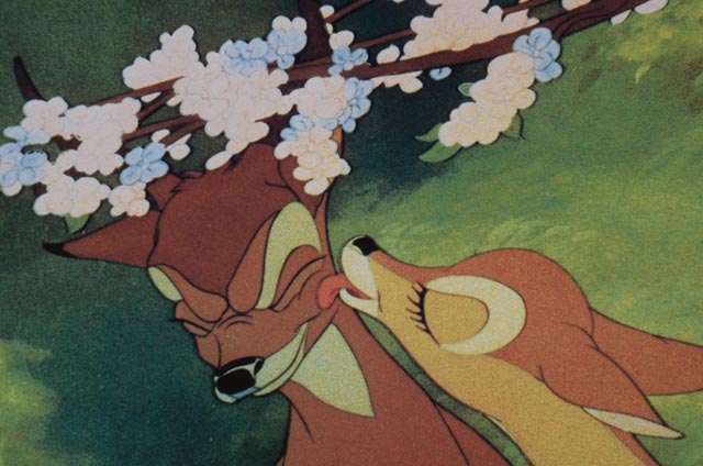 Complete Set of Eight 1982 Color Lobby Cards for Walt Disney's "Bambi"