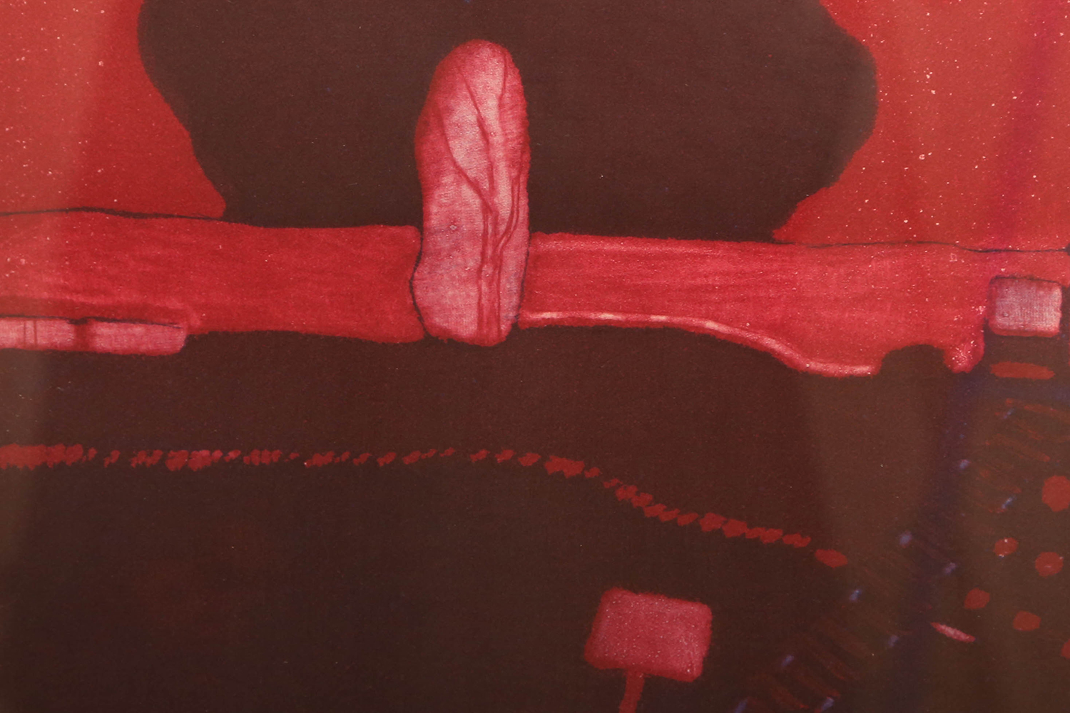 Linda Plotkin "One Morning" Signed Limited Edition Woodblock Print