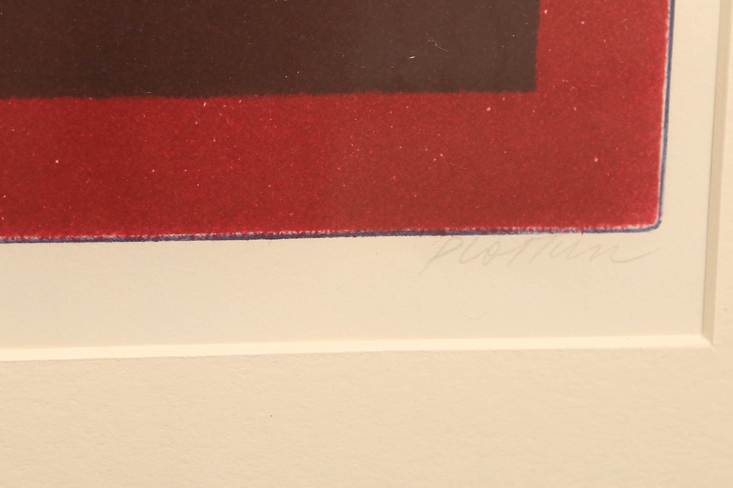 Linda Plotkin "One Morning" Signed Limited Edition Woodblock Print