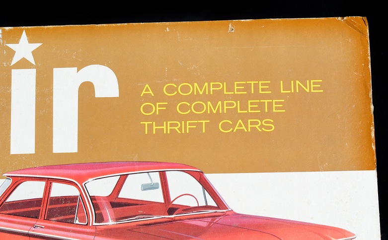 Vintage Chevrolet Corvair Poster