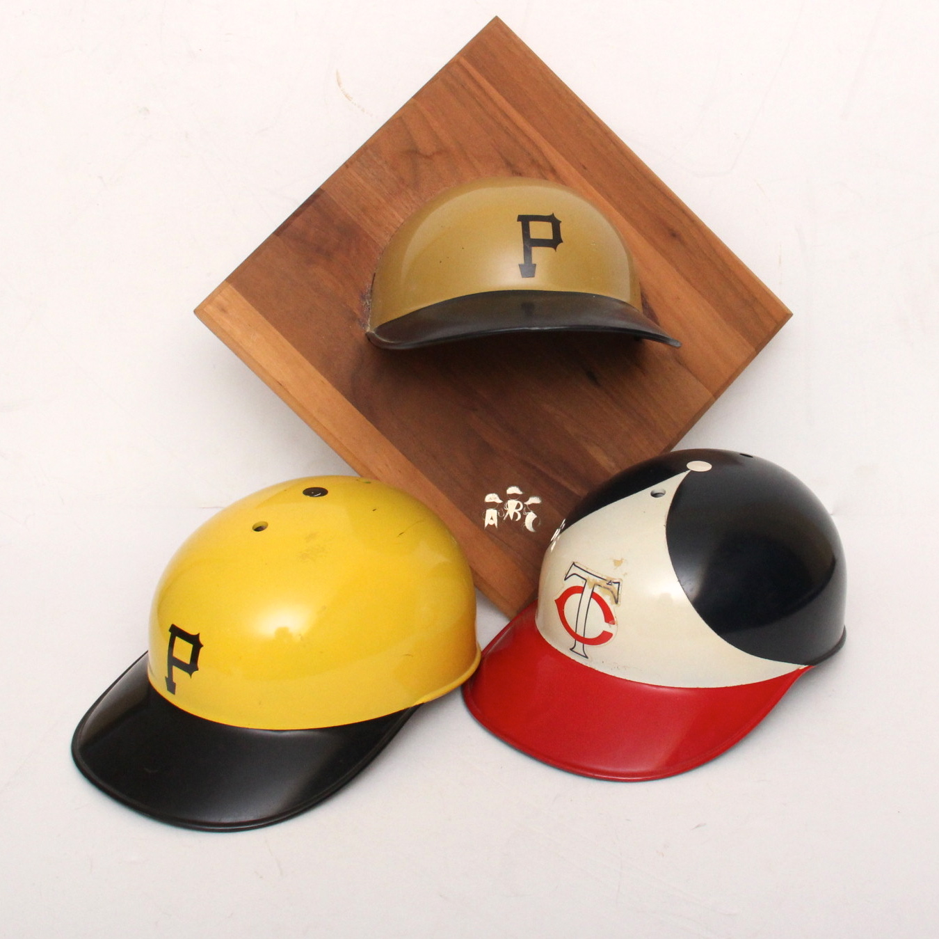 Vintage Major League Baseball Batting Helmets