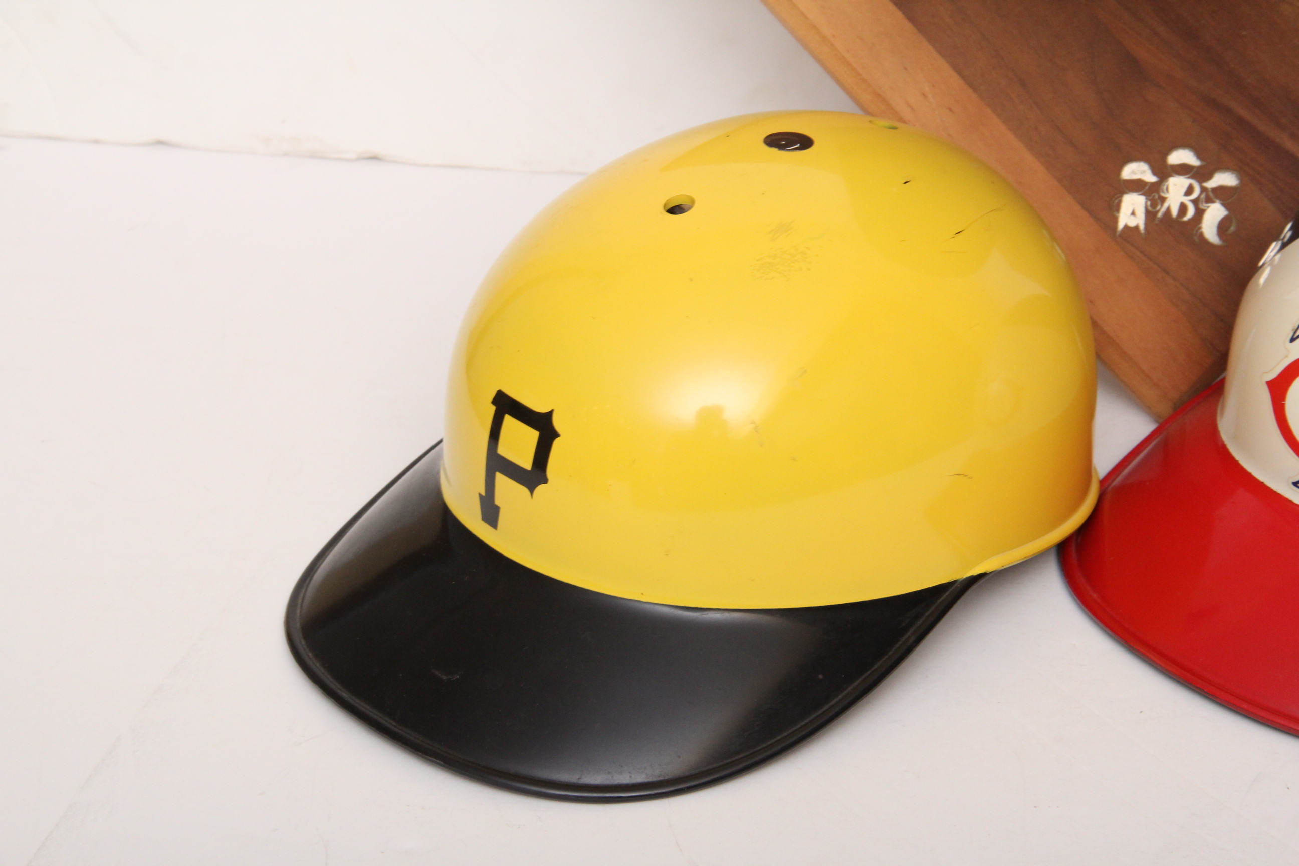 Vintage Major League Baseball Batting Helmets