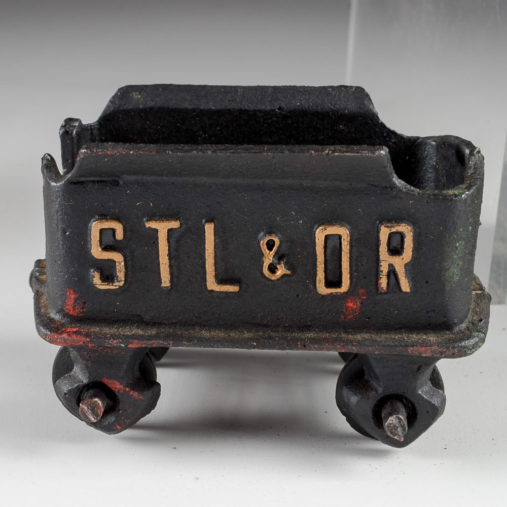 Vintage Cast Iron Toy Train