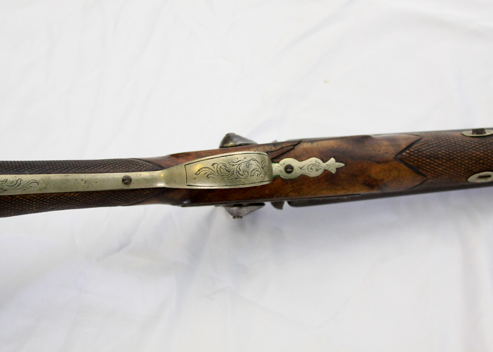 Double Barrel Black Powder Shotgun with Powder Horn