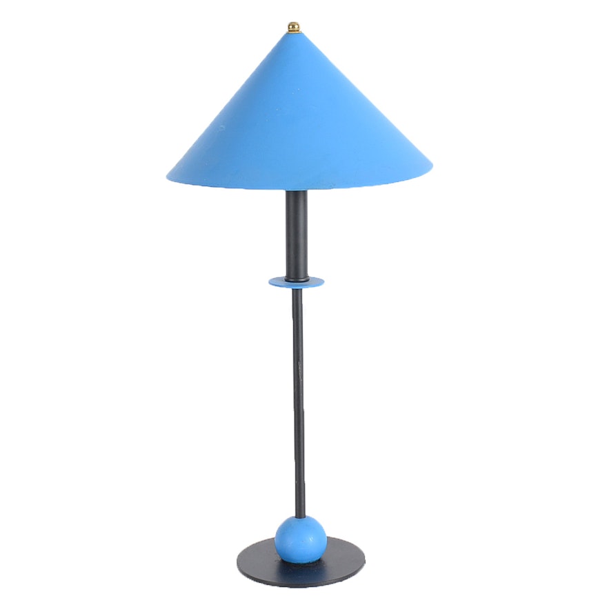 Memphis Style Geometric Modernist Table Lamp