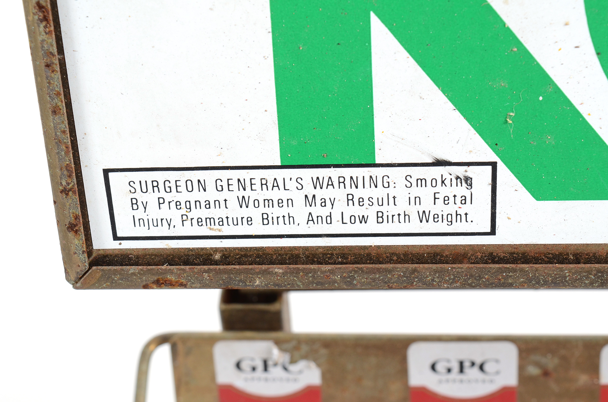 Vintage Kool Cigarettes Rack