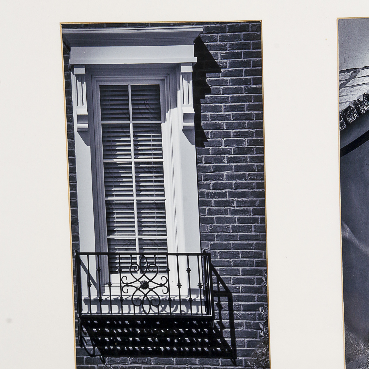 Black and White Architectural Print