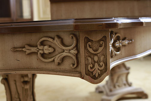 French Provincial Style Dining Room Table And Chairs