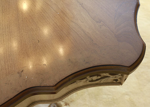 French Provincial Style Dining Room Table And Chairs