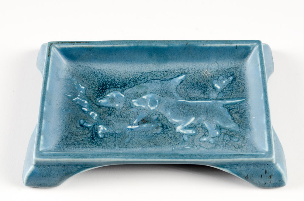 Rookwood Pottery Tray from the 1923 Ohio Field Trial Association.