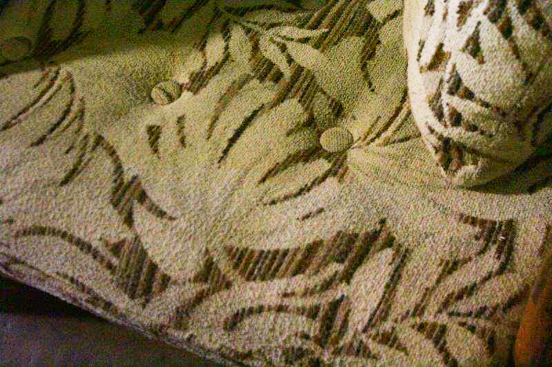 Vintage Howard Furniture Chair and Side Table