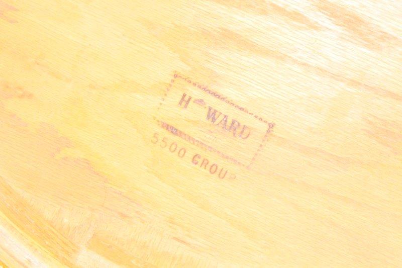 Vintage Howard Furniture Chair and Side Table