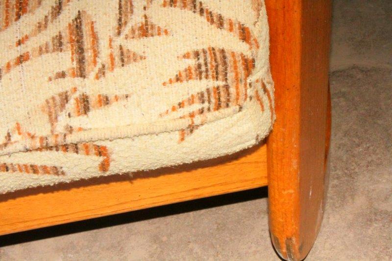 Vintage Howard Furniture Chair and Side Table