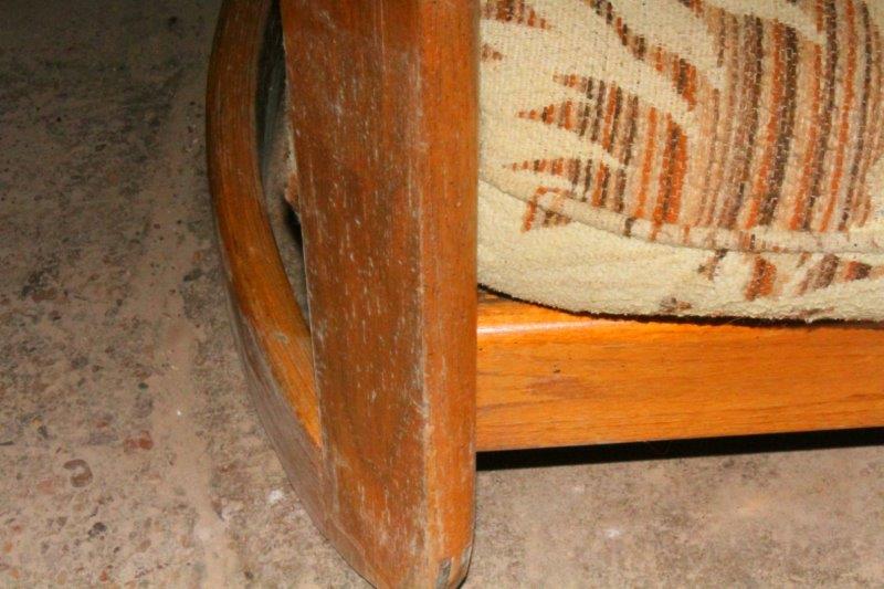 Vintage Howard Furniture Chair and Side Table